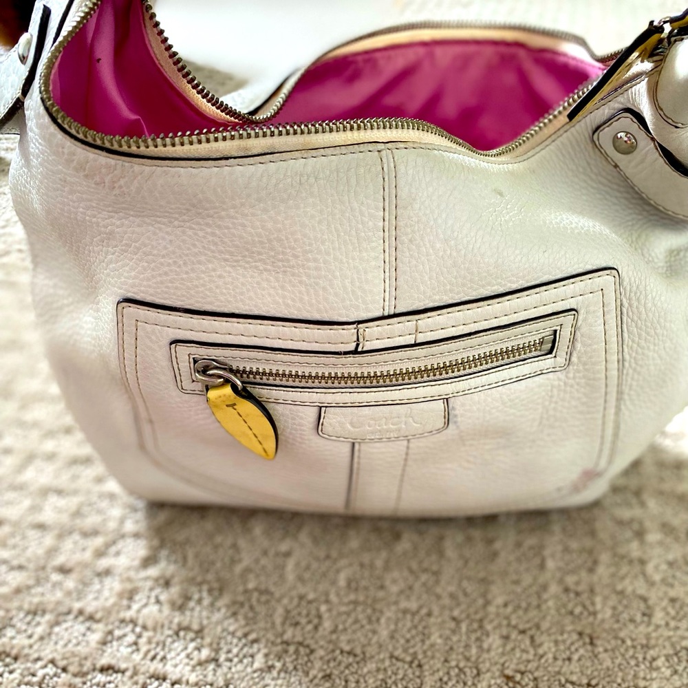 White Coach Hobo Bag